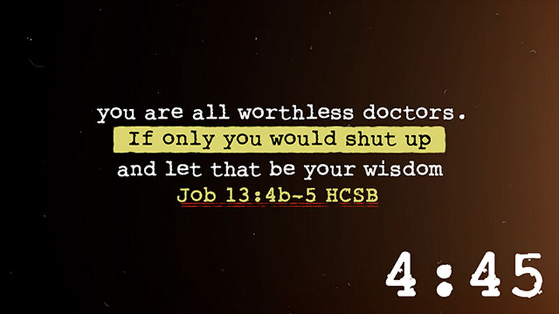Bible Burns Countdown